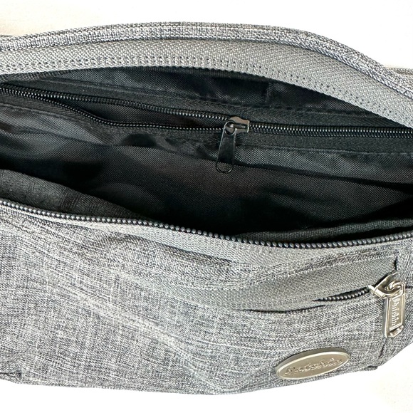 Entchin Fanny Pack for Women Men w 4 Pockets Waist/Fanny Pack Crossbody Bum Bag - Picture 10 of 16